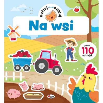 Na wsi. Naklej odklej
