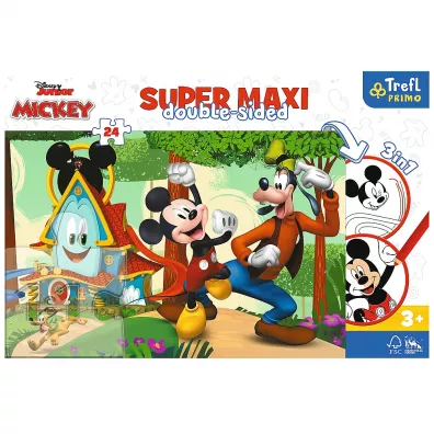Puzzle 24 Super Maxi Wesoy Domek i przyjaciele Trefl
