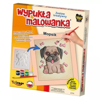 Wypuk�a Malowanka - Ma�y Mopsik Mirage Hobby
