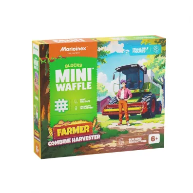Mini Waffle KLOCKI KONSTR WAFLE MINI 50EL KOMBAJN MARIO PUD