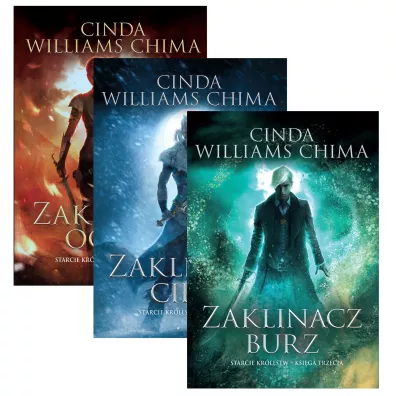 Pakiet: Starcie kr�lestw. Tomy 1-3: Zaklinacz ognia, Zaklinacz cieni, Zaklinacz burz - Cinda Williams Chima