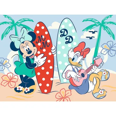 Puzzle 30 el. Kolorowa Minnie Trefl