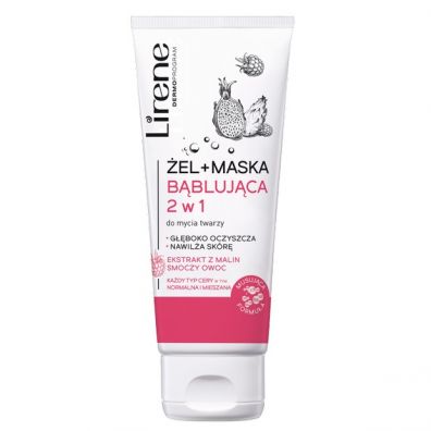 Lirene el-Maska Bblujca 2w1 do mycia twarzy 75 ml