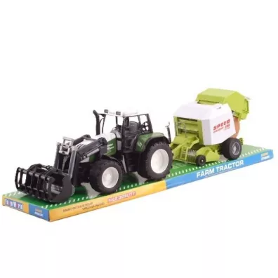 Traktor z �y�k� i balownic� Toys Pawe� Wojda