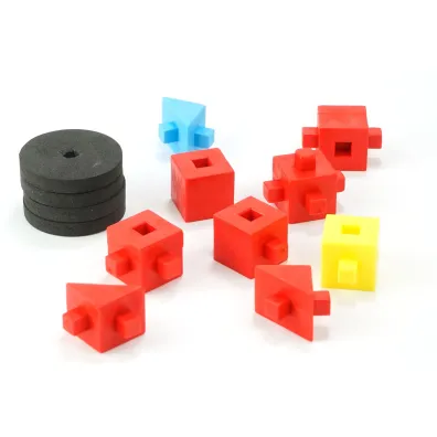 Klocki konstrukcyjne 70 element�w Kubiki na Start od Abino