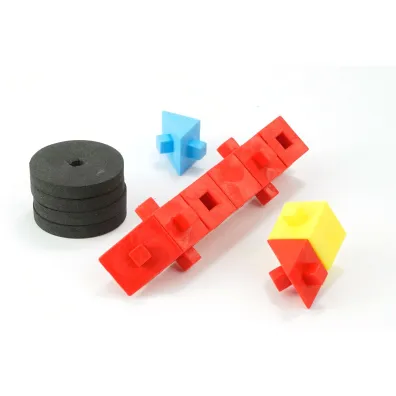 Klocki konstrukcyjne 70 element�w Kubiki na Start od Abino