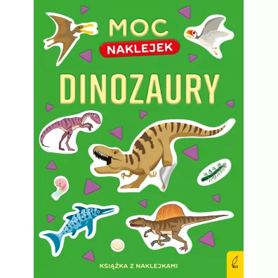 Moc naklejek. Dinozaury