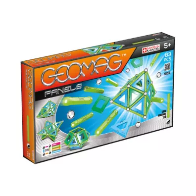 Geomag Panels. Klocki magnetyczne. 83 element�w