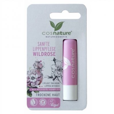 Cosnature Lip Care naturalny ochronny balsam do ust z olejkiem z dzikiej ry 4.8 g