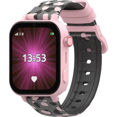 Smartwatch dla dziecka KiDiZ Connect r�owy