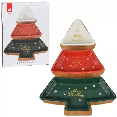 Siaki Collection Patera do serwowania w ksztacie choinki