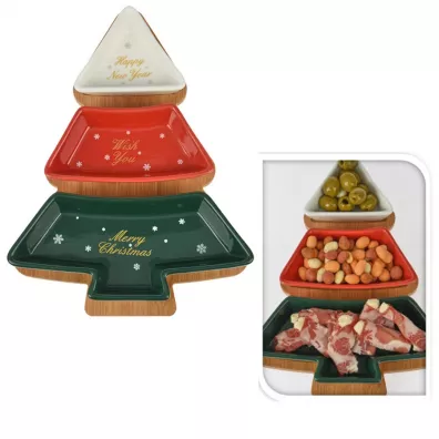 Siaki Collection Patera do serwowania w ksztacie choinki