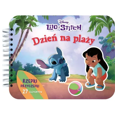 Rzepki-przyczepki. 27 element�w. Disney Lilo i Stitch - Monika Kiersnowska