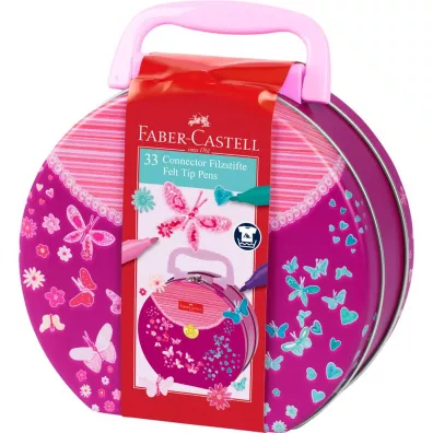Faber-Castell Flamastry Connector torebka 33 szt.