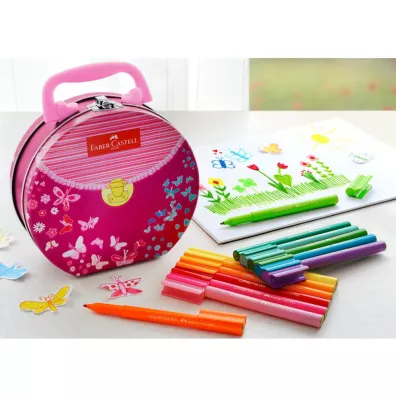 Faber-Castell Flamastry Connector torebka 33 szt.
