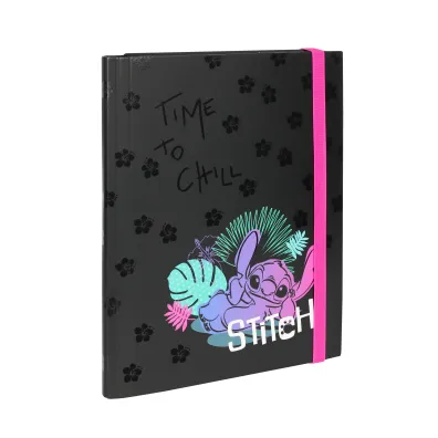 Teczka przestrzenna tekturowa A4 z gumk� Disney Black Stitch 3cm