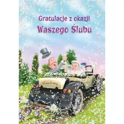 Trend Kartka okoliczno�ciowa �lub du�a TDF11