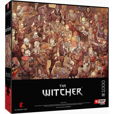 Puzzle 1000 Gaming The Witcher Wied�min Birthday Good Loot