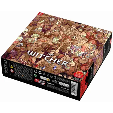 Puzzle 1000 Gaming The Witcher Wied�min Birthday Good Loot