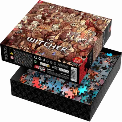 Puzzle 1000 Gaming The Witcher Wied�min Birthday Good Loot