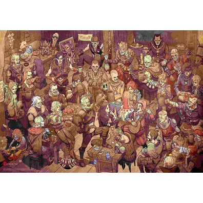 Puzzle 1000 Gaming The Witcher Wied�min Birthday Good Loot