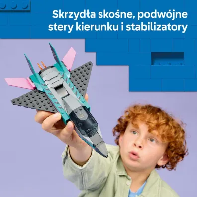 LEGO City Odrzutowiec kontra samoch�d 60489