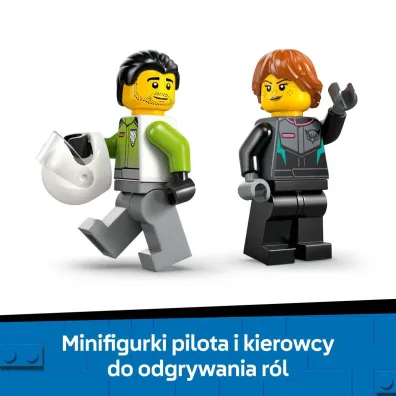 LEGO City Odrzutowiec kontra samoch�d 60489