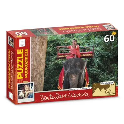 Puzzle 60 el. Kambod�a. Beata Pawlikowska Edipresse Ksi��ki - Beata Pawlikowska