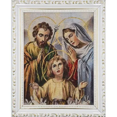 Obraz Haftowany �w. Rodzina 27,5x22cm