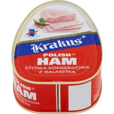 Krakus Konserwa szynka konserwowa z galaretk� Zestaw 6 x 455 g