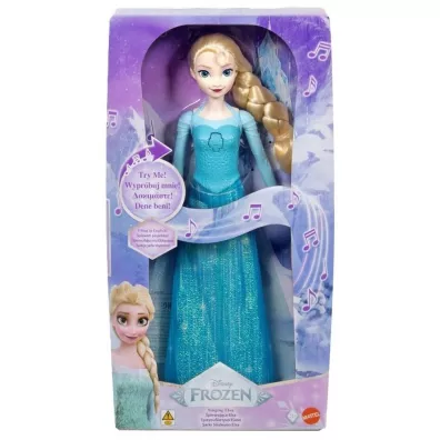 Disney Frozen. Lalka Ksi�niczka Elsa �piewaj�ca Mattel