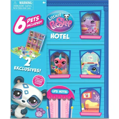 Littlest Pet Shop Walizaka hotel zabaw