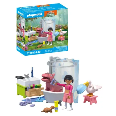 Playmobil Animals & Friends Zwierz�ta w k�pieli 71950