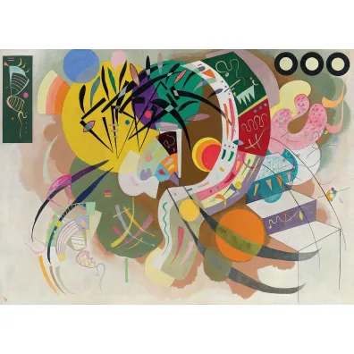 Puzzle 1000 el. Dominuj�ca krzywa Eurographics