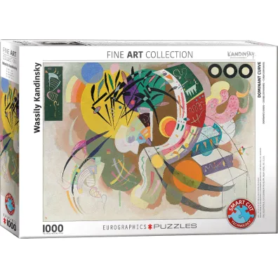 Puzzle 1000 el. Dominuj�ca krzywa Eurographics