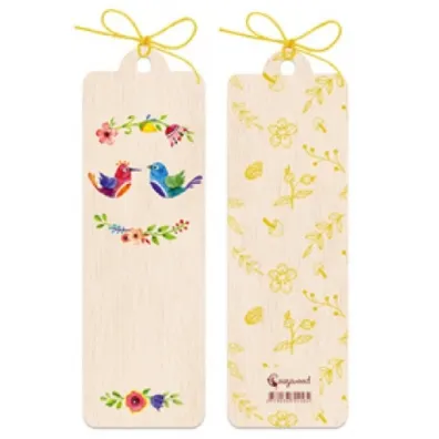 Cozywood Zak�adka drewniana Ptaszki