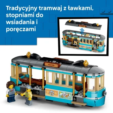 LEGO City Tramwaj przy pla�y 60506