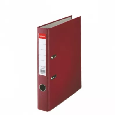 Esselte Segregator A4 ekonomiczny 81173 50 mm bordowa