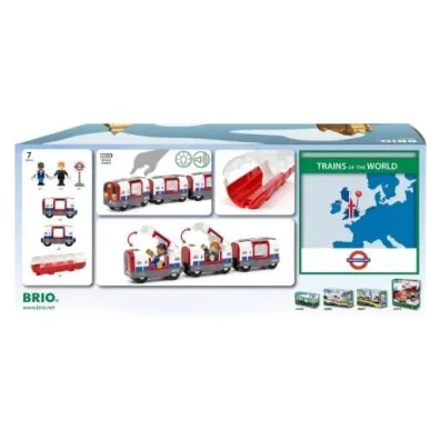 Brio poci�gi �wiata Londy�skie Metro Ravensburger