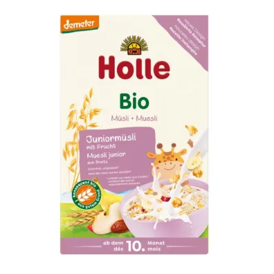 Holle Musli junior z owocami od 10 miesi�ca Demeter 250 g Bio