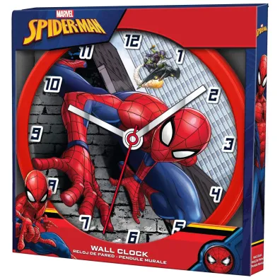 Zegar �cienny Spiderman 25cm SPD3601