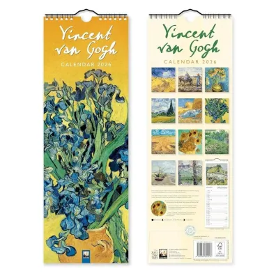 Kalendarz 2026 paskowy Vincent van Gogh
