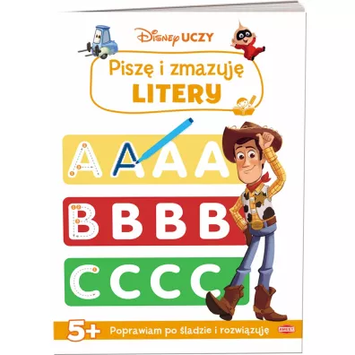 Disney Uczy Mix. Pisz i zmazuj litery