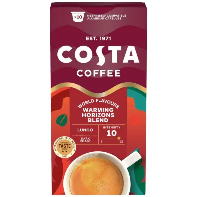 Costa Coffee Kawa w kapsu�kach The Warming Blend Lungo 10 szt.