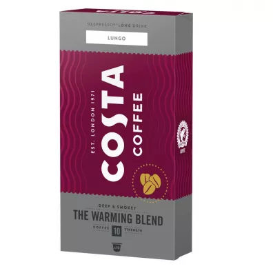 Costa Coffee Kawa w kapsukach The Warming Blend Lungo 10 szt.