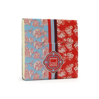 Make Notes MN Floral red Karteczki samoprzylepne