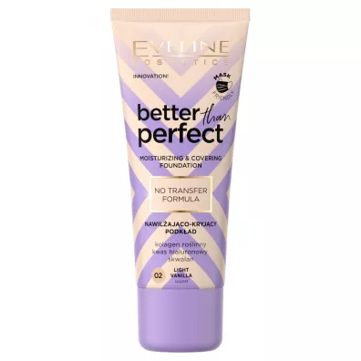 Eveline Cosmetics Better Than Perfect podk�ad do twarzy 02 Light Vanilla 30 ml