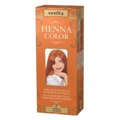 Venita Henna Color balsam koloryzujący z ekstraktem z henny 5 Papryka 75 ml