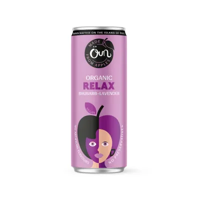 �un Nap�j musuj�cy na relaks rabarbar - lawenda 250 ml Bio