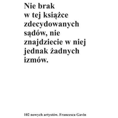 102 nowych artyst�w